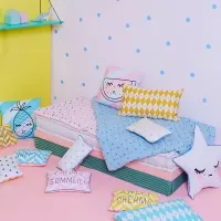 Coussin Allez Hop Hop Hop au lit !