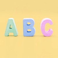 Craies de trottoir Alphabet