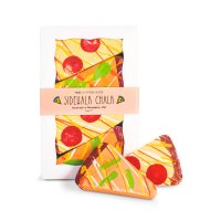 Craies de trottoir Pizza