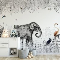 Papier peint Metrozoo