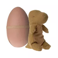 Dinosaure Gantosaurus Medium dans son oeuf - Ocre