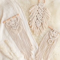 DIY Tenture Plume en macramé Risha