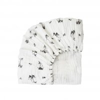 Drap housse Olivia Faon - Ecru