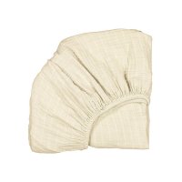Drap housse pour lit Bébé Kimi 120 x 66 - Milk