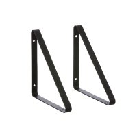 Equerres pour étagère - Noir