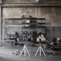 Pack 3 étagères 58 cm - Gris