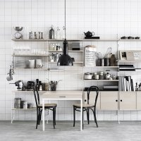 Pack 3 étagères 78 cm - Frêne