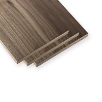 Pack 3 étagères 78 cm - Noyer