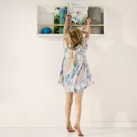 Etagère murale à livres - Blanc