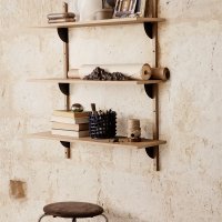 Etagère Sector Triple T/W - Chêne/Noir