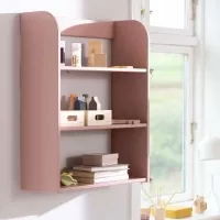 Etagère 2 en 1 - Vieux rose