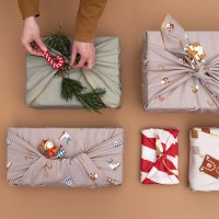 Furoshiki Emballage Cadeaux Tissu - Nostalgia