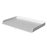 Grand plan à langer Wood - Blanc