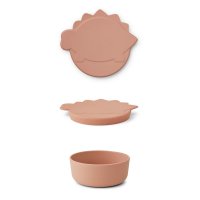 Boîte Lunch Dino Charlot - Rose