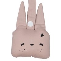 Hochet à suspendre Bunny - Mauve