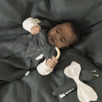 Hochet Libellule Lin Français - Green Blue