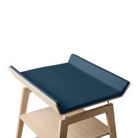 Housse de matelas à langer Linea - Bleu nuit