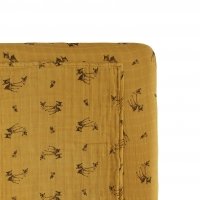 Housse de matelas à langer Fanny Faon - Cassonade