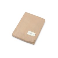 Housse de Matelas à langer Lin Français - Sand