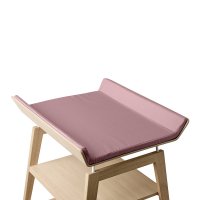 Housse de matelas à langer Linea - Vieux rose