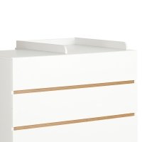 Extension plan à langer pour commode Indigo - Blanc