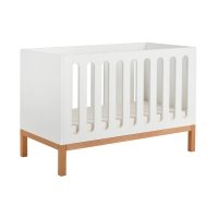 Lit bébé canapé Indigo 60 x 120 - Blanc