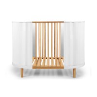 Lit bébé évolutif KAI - Blanc