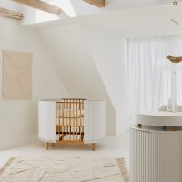 Lit bébé évolutif KAI - Blanc