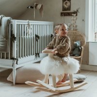 Lit bébé évolutif et son matelas - Blanc