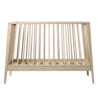 Lit bébé Linea Leander - Hêtre