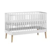 Lit bébé évolutif Paris - Blanc