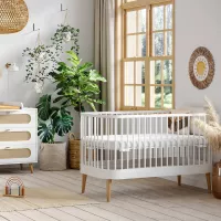 Lit bébé évolutif Paris - Blanc