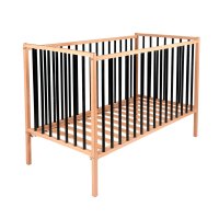 Lit bébé Rémi - Anthracite