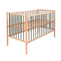 Lit bébé Rémi - Gris