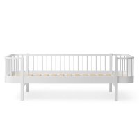 Lit banquette Wood - Blanc