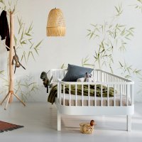 Lit banquette Wood - Blanc