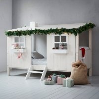 Lit Classic House - Vernis blanchi