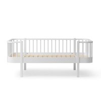 Lit junior banquette Wood - Blanc