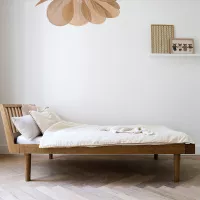 Lit junior Eli Combi - Chêne fumé