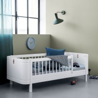 Lit junior Wood Mini+ - Blanc