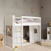 Lit junior mezzanine mi-haut Lille+ Seaside