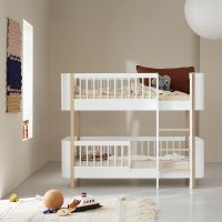 Lit superposé junior Wood Mini+ - Blanc