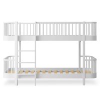 Lit superposé Wood Original Bas - Blanc
