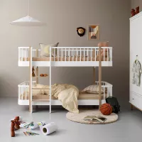 Lit superposé Wood Original Bas - Chêne