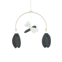 Mobile Libellule Lin Français - Green Blue