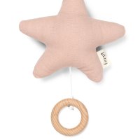 Mobile musical étoile - Rose