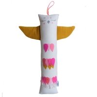 Mobile décoratif Totem Indien - Rose