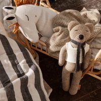 Doudou Ours Teddy Roy laine Merinos