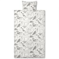 Parure de lit Animaux Katie Scott - Blanc