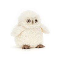 Peluche Chouette Blanche Apollo